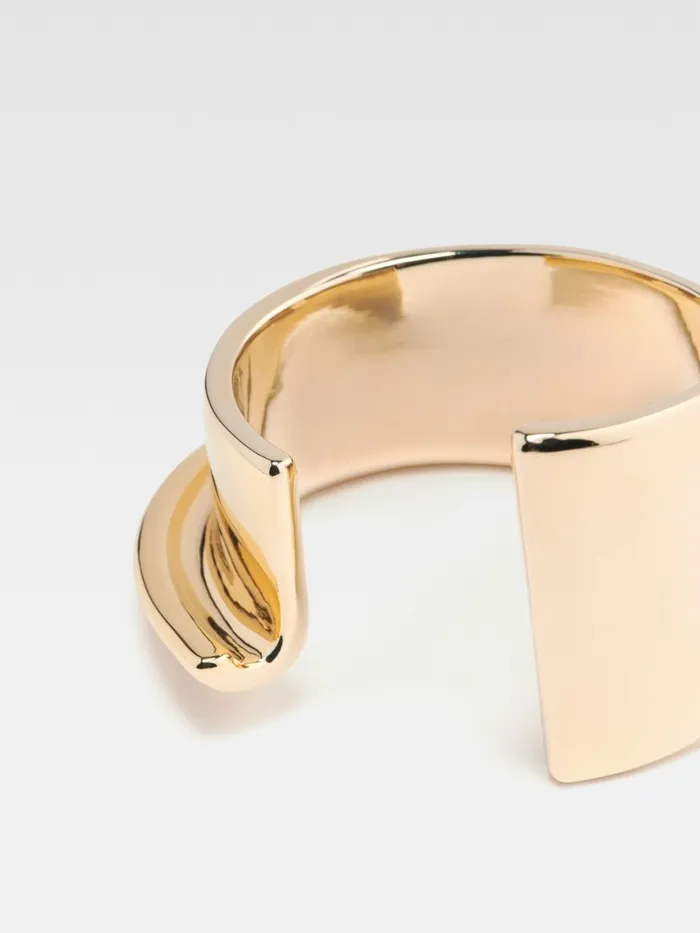 The J Bracelet Light Gold Women JACQUEMUS Jewellery The J Bracelet Light Gold Women JACQUEMUS Jewellery