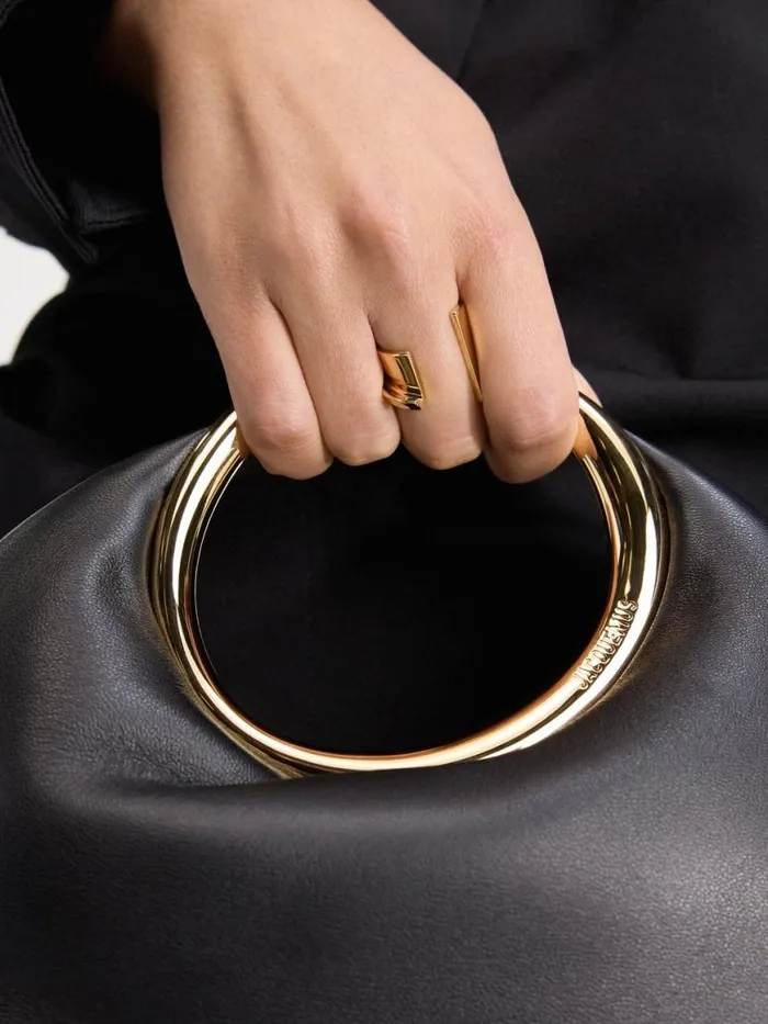 The J Ring Light Gold Women JACQUEMUS Jewellery The J Ring Light Gold Women JACQUEMUS Jewellery