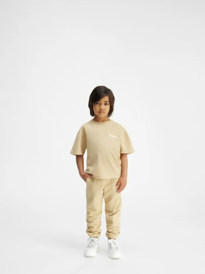 The Jacquemus Kids039 Tshirt Dark Beige WomenMen JACQUEMUS Tops