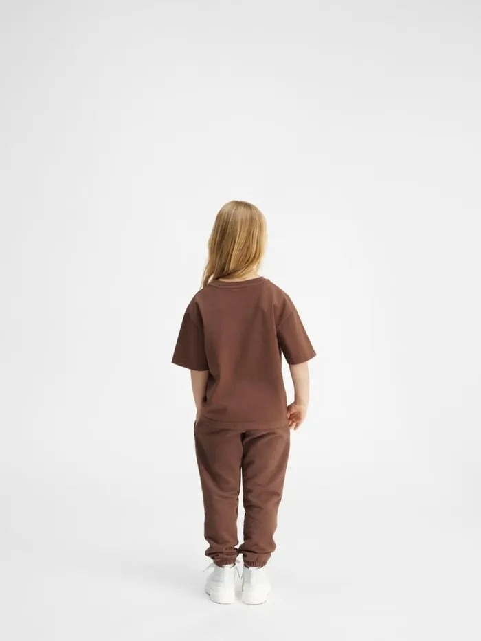 The Jacquemus Kids039 Tshirt Dark Brown WomenMen JACQUEMUS Tops
