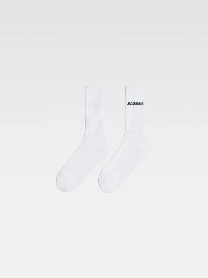 The Jacquemus Socks White WomenMen JACQUEMUS Textile Accessories