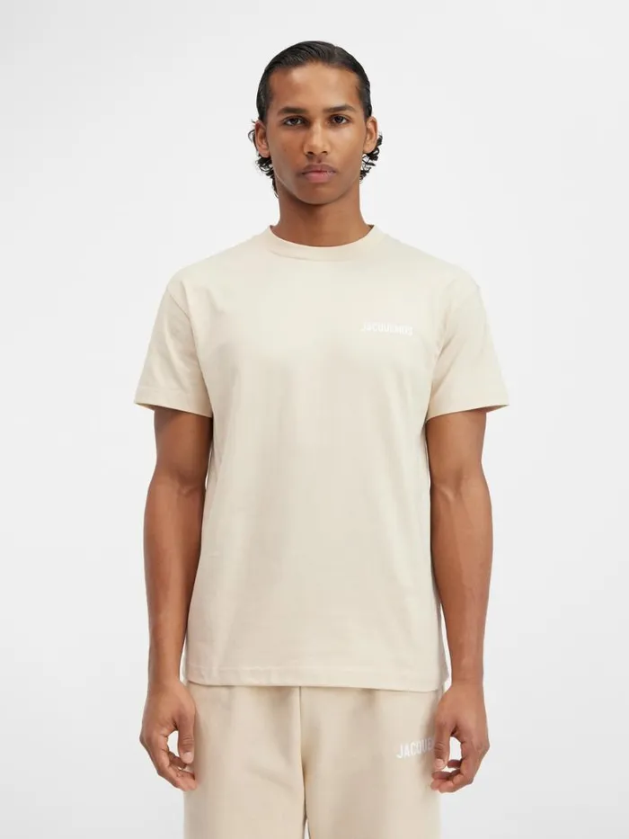 The Jacquemus Tshirt Light Beige WomenMen JACQUEMUS Tshirts