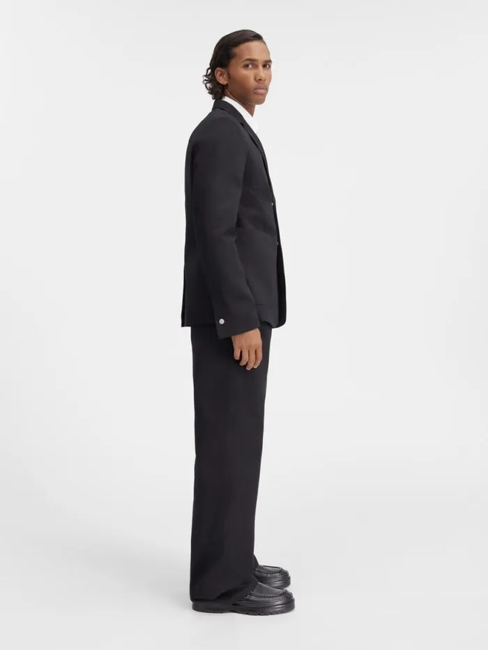 The Jean Jacket Black Men JACQUEMUS Coats and Jackets The Jean Jacket Black Men JACQUEMUS Coats and Jackets
