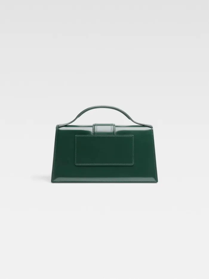 The Large Bambino Dark Green Women JACQUEMUS Crossbody and Handbags The Large Bambino Dark Green Women JACQUEMUS Crossbody and Handbags