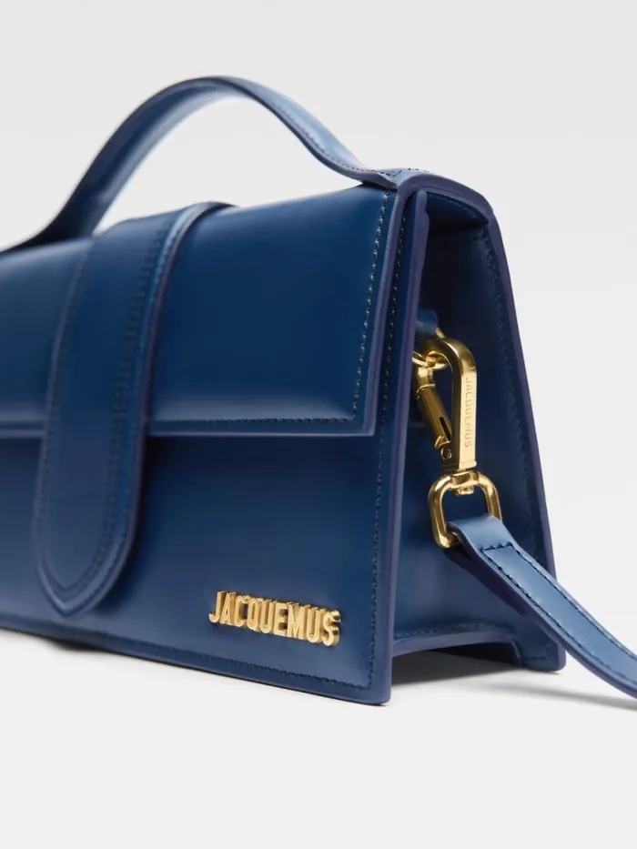 The Large Bambino Dark Navy Women JACQUEMUS Crossbody and Handbags The Large Bambino Dark Navy Women JACQUEMUS Crossbody and Handbags