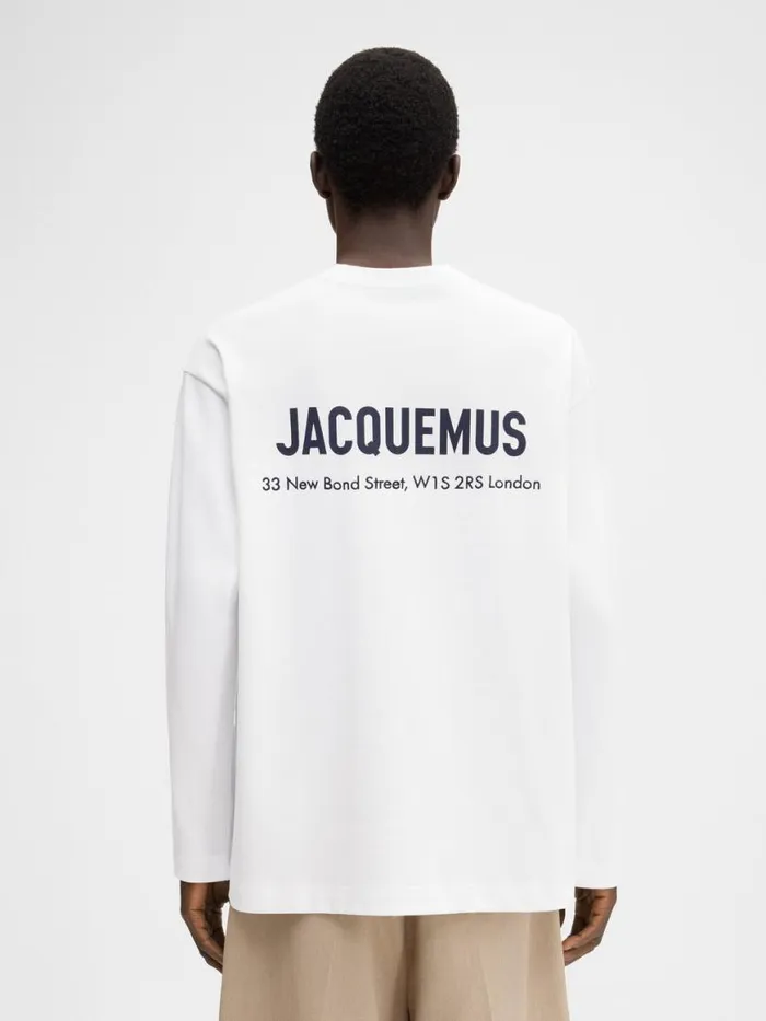 The London Address Tshirt Londres White WomenMen JACQUEMUS Tshirts The London Address Tshirt Londres White WomenMen JACQUEMUS Tshirts