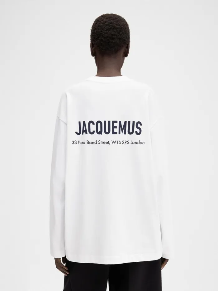 The London Address Tshirt Londres White WomenMen JACQUEMUS Tshirts The London Address Tshirt Londres White WomenMen JACQUEMUS Tshirts