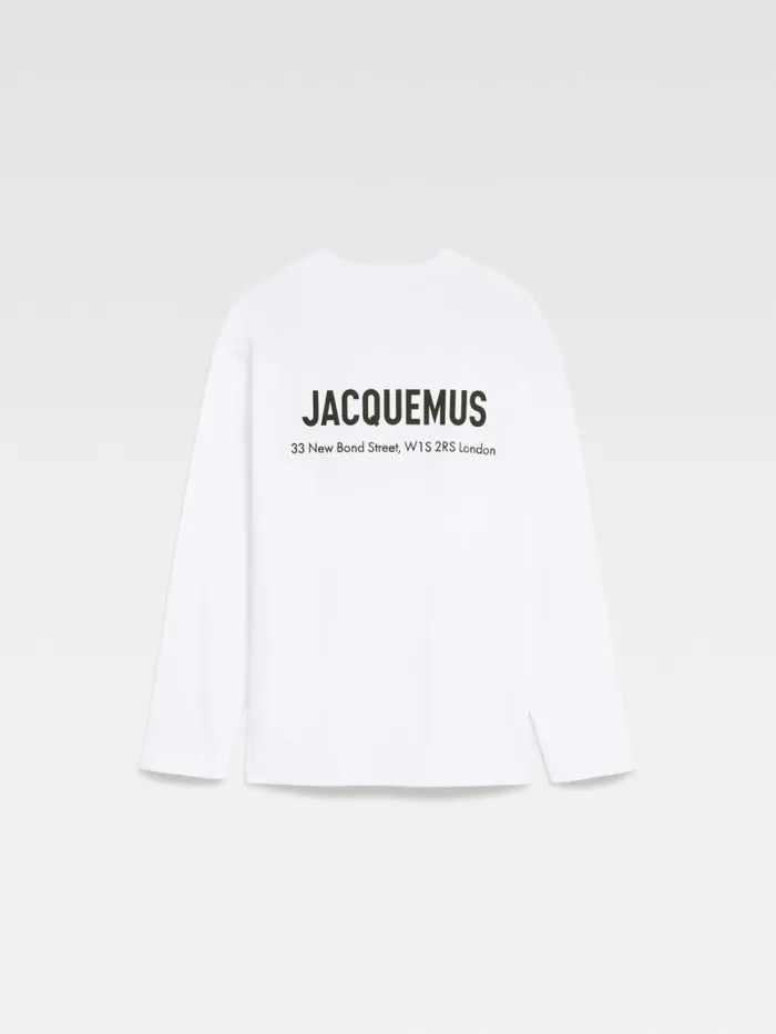 The London Address Tshirt Londres White WomenMen JACQUEMUS Tshirts The London Address Tshirt Londres White WomenMen JACQUEMUS Tshirts