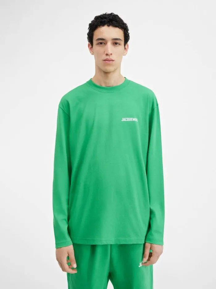 The Longsleeve Tshirt Green WomenMen JACQUEMUS Tshirts