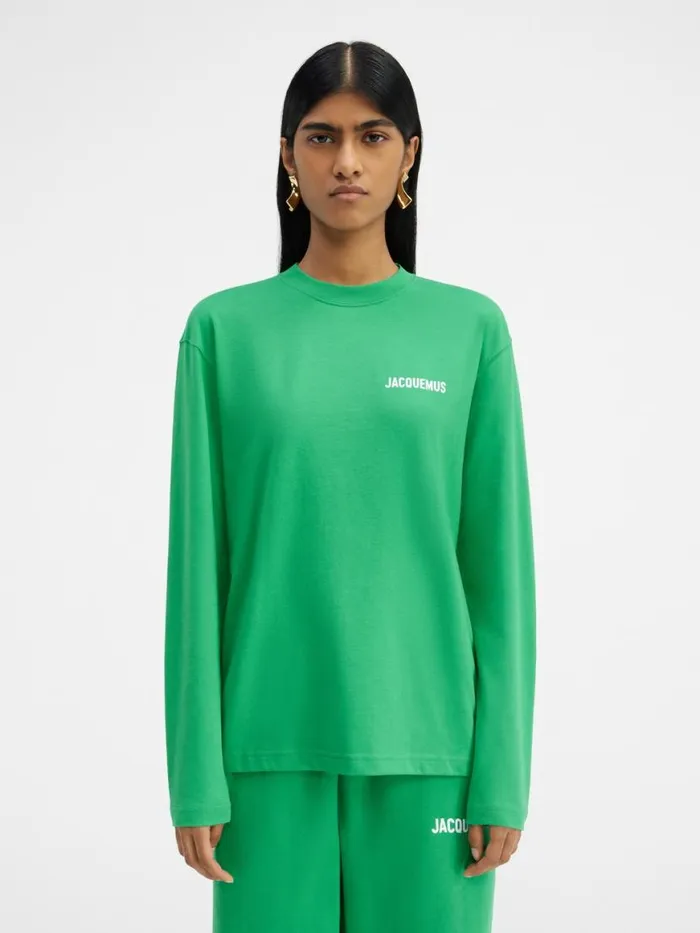 The Longsleeve Tshirt Green WomenMen JACQUEMUS Tshirts