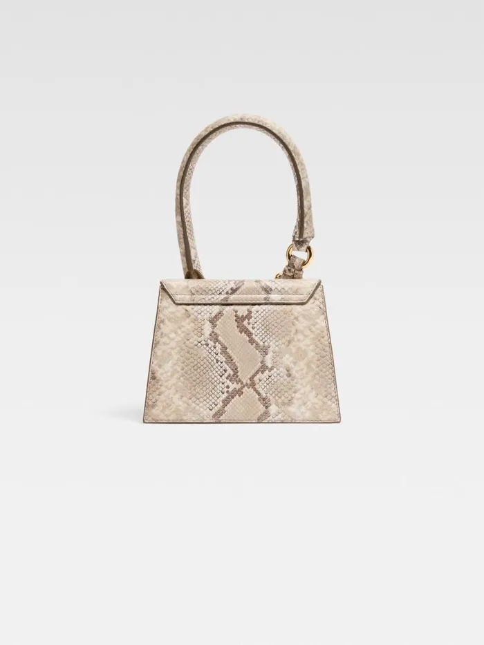 The Medium Chiquito With Buckle Beige Women JACQUEMUS Crossbody and Handbags The Medium Chiquito With Buckle Beige Women JACQUEMUS Crossbody and Handbags