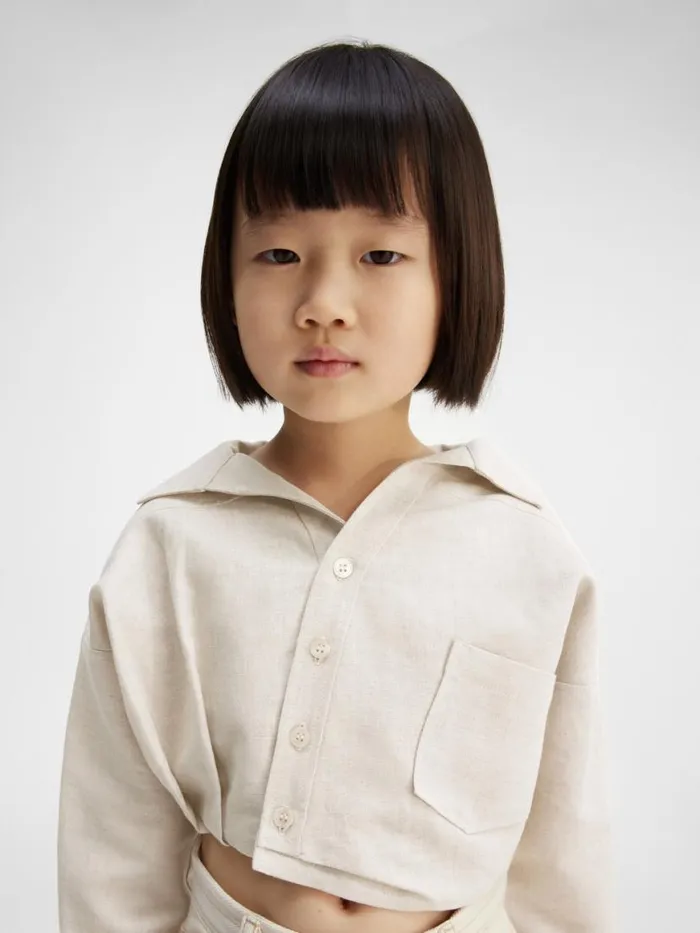 The Mejean Kids039 Shirt Light Beige WomenMen JACQUEMUS Tops The Mejean Kids039 Shirt Light Beige WomenMen JACQUEMUS Tops