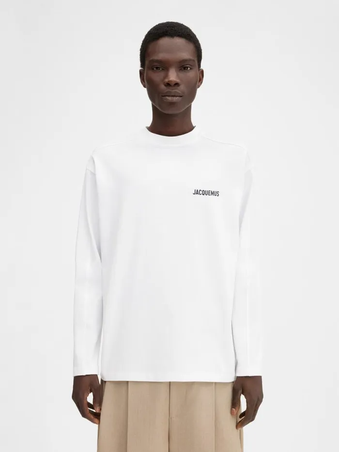 The Montaigne Tshirt Montaigne White WomenMen JACQUEMUS Tshirts