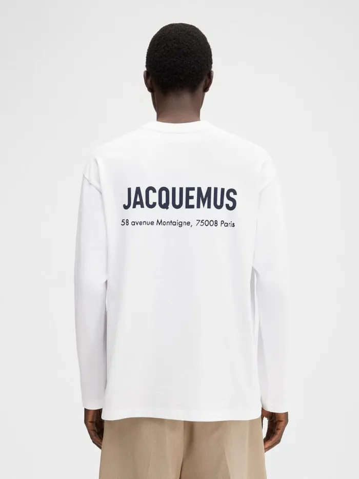 The Montaigne Tshirt Montaigne White WomenMen JACQUEMUS Tshirts The Montaigne Tshirt Montaigne White WomenMen JACQUEMUS Tshirts