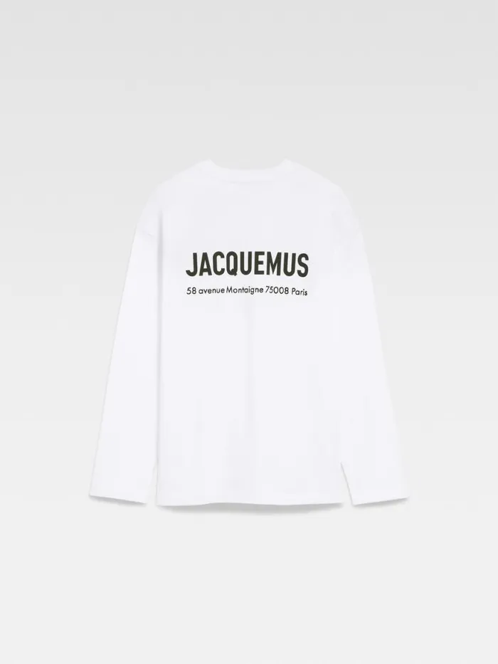 The Montaigne Tshirt Montaigne White WomenMen JACQUEMUS Tshirts The Montaigne Tshirt Montaigne White WomenMen JACQUEMUS Tshirts