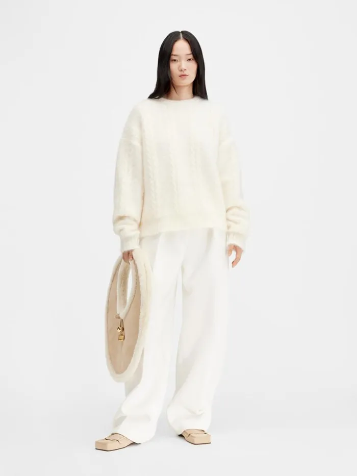 The Nuvola Sweater Offwhite WomenMen JACQUEMUS Knits The Nuvola Sweater Offwhite WomenMen JACQUEMUS Knits
