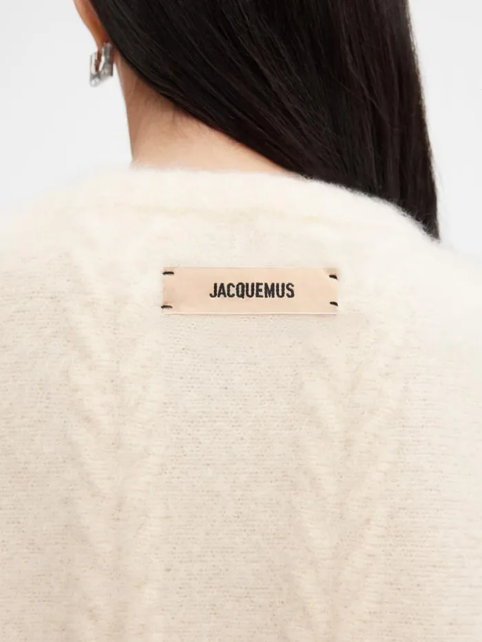 The Nuvola Sweater Offwhite WomenMen JACQUEMUS Knits The Nuvola Sweater Offwhite WomenMen JACQUEMUS Knits