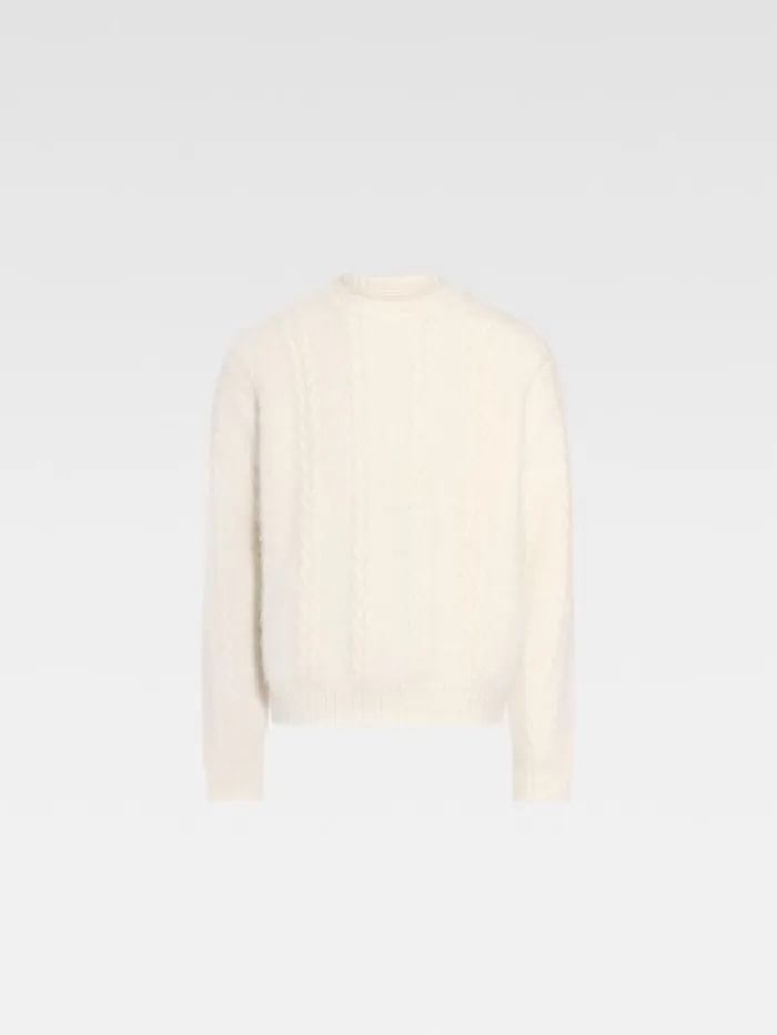 The Nuvola Sweater Offwhite WomenMen JACQUEMUS Knits The Nuvola Sweater Offwhite WomenMen JACQUEMUS Knits