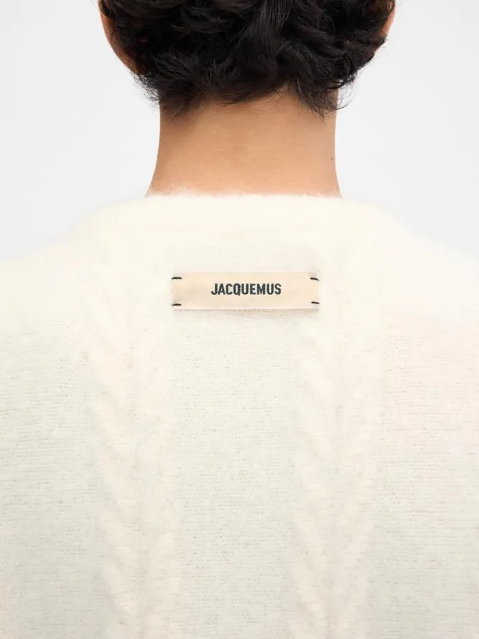 The Nuvola Sweater Offwhite WomenMen JACQUEMUS Knits The Nuvola Sweater Offwhite WomenMen JACQUEMUS Knits
