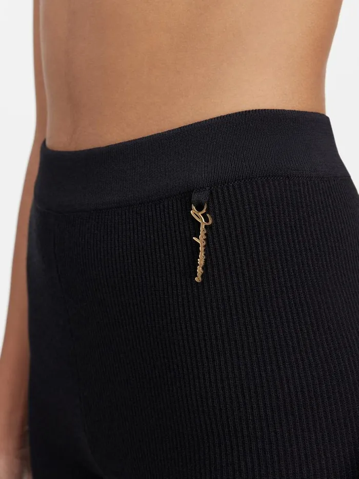 The Pral Shorts Black Women JACQUEMUS Trousers and Shorts The Pral Shorts Black Women JACQUEMUS Trousers and Shorts