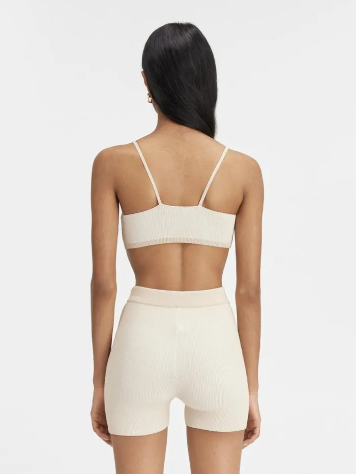 The Pral Shorts Light Beige Women JACQUEMUS Trousers and Shorts The Pral Shorts Light Beige Women JACQUEMUS Trousers and Shorts