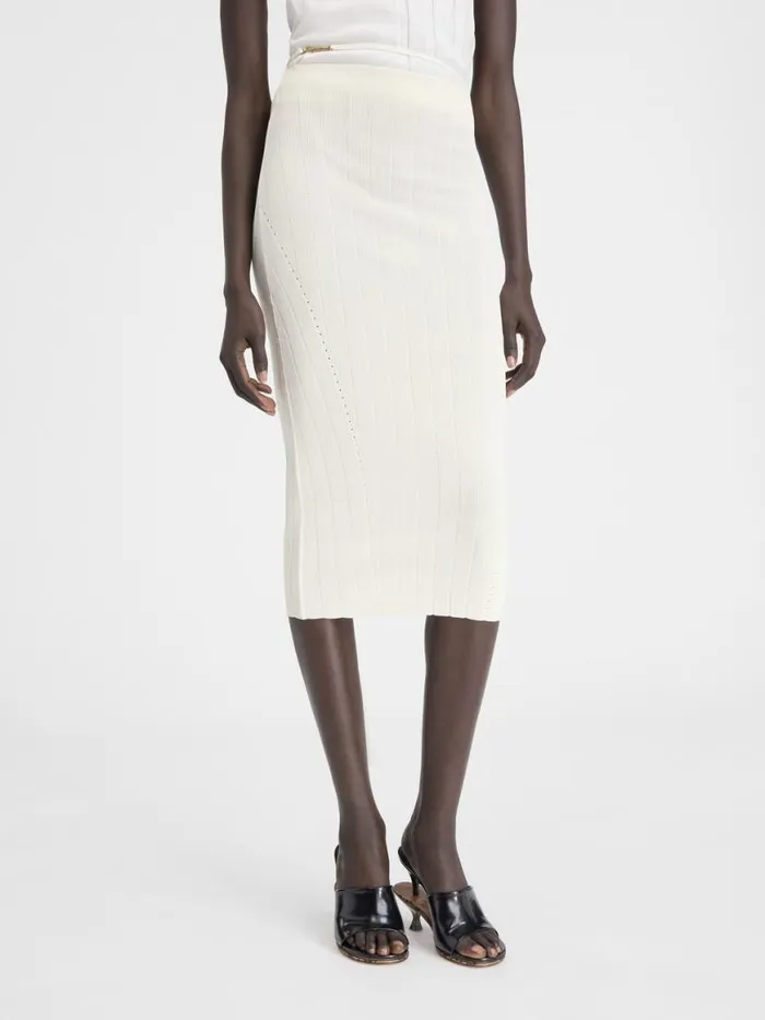 The Pral Skirt Offwhite Women JACQUEMUS Dresses and Skirts The Pral Skirt Offwhite Women JACQUEMUS Dresses and Skirts