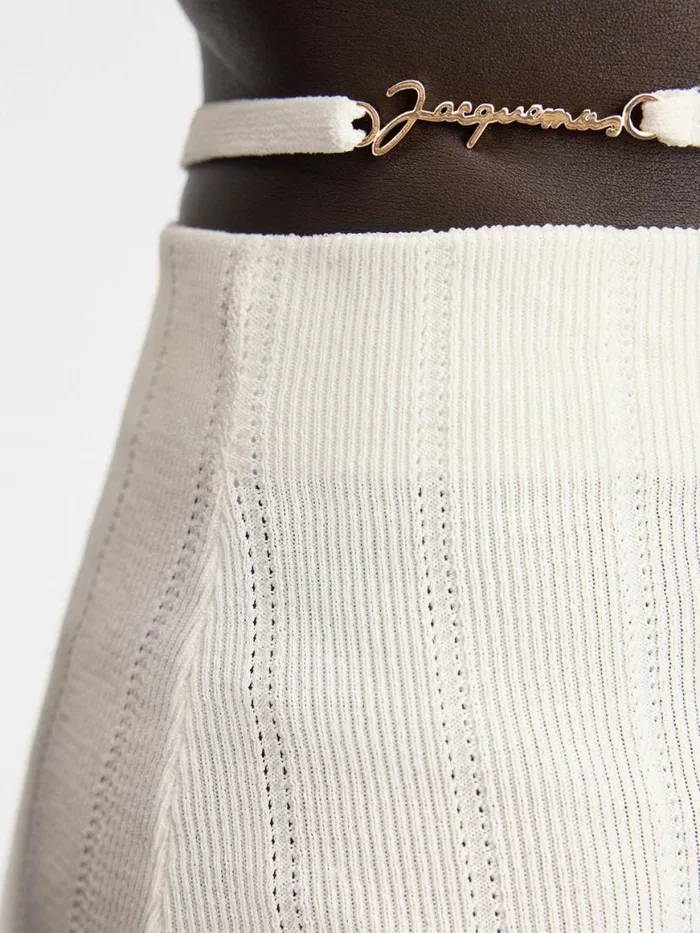 The Pral Skirt Offwhite Women JACQUEMUS Dresses and Skirts The Pral Skirt Offwhite Women JACQUEMUS Dresses and Skirts