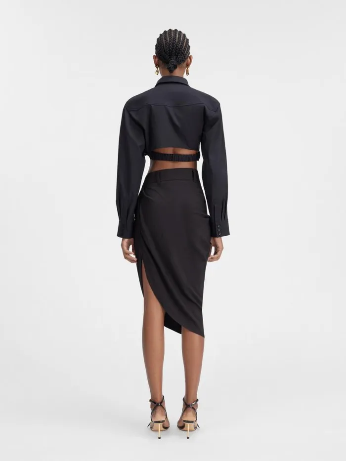 The Saudade Skirt Black Women JACQUEMUS Dresses and Skirts The Saudade Skirt Black Women JACQUEMUS Dresses and Skirts