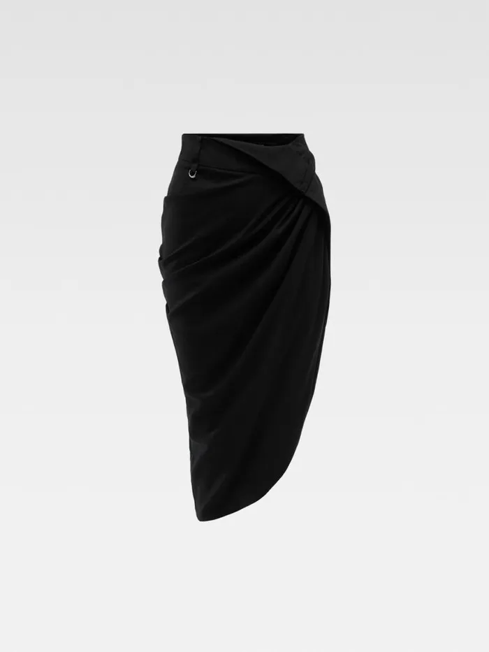 The Saudade Skirt Black Women JACQUEMUS Dresses and Skirts The Saudade Skirt Black Women JACQUEMUS Dresses and Skirts