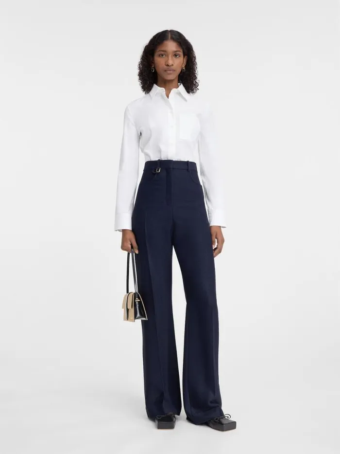 The Sauge Pants Dark Navy Women JACQUEMUS Suits