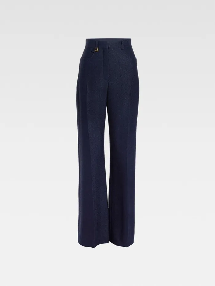 The Sauge Pants Dark Navy Women JACQUEMUS Suits The Sauge Pants Dark Navy Women JACQUEMUS Suits