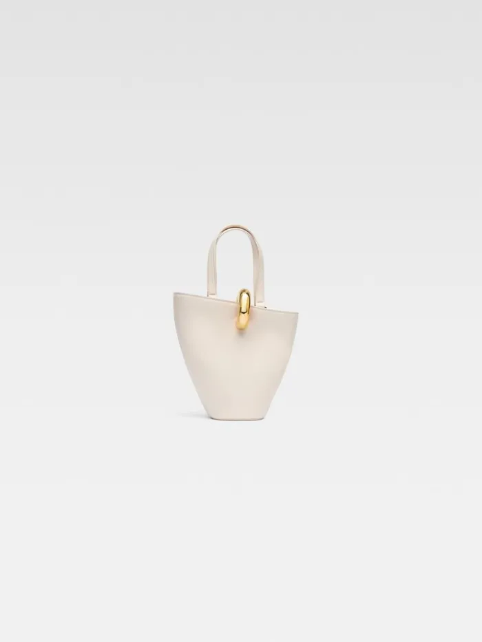 The Small Bambola Light Ivory Women JACQUEMUS Crossbody and Handbags The Small Bambola Light Ivory Women JACQUEMUS Crossbody and Handbags