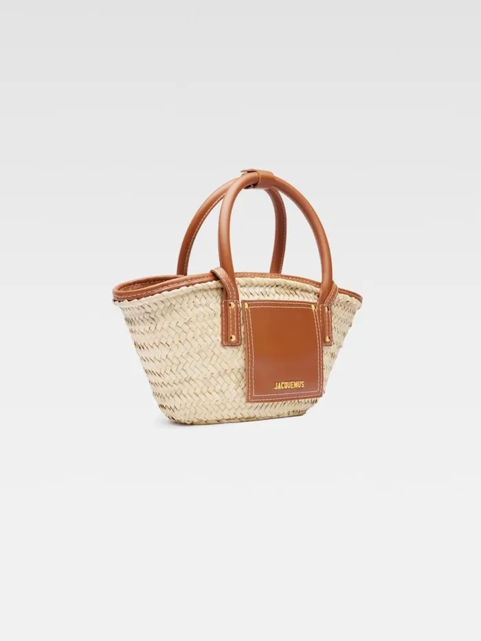 The Small Soli Basket Light Brown Women JACQUEMUS Crossbody and Handbags The Small Soli Basket Light Brown Women JACQUEMUS Crossbody and Handbags