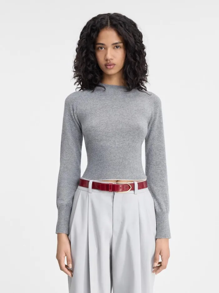 The Soglia Knit Grey Women JACQUEMUS Knits