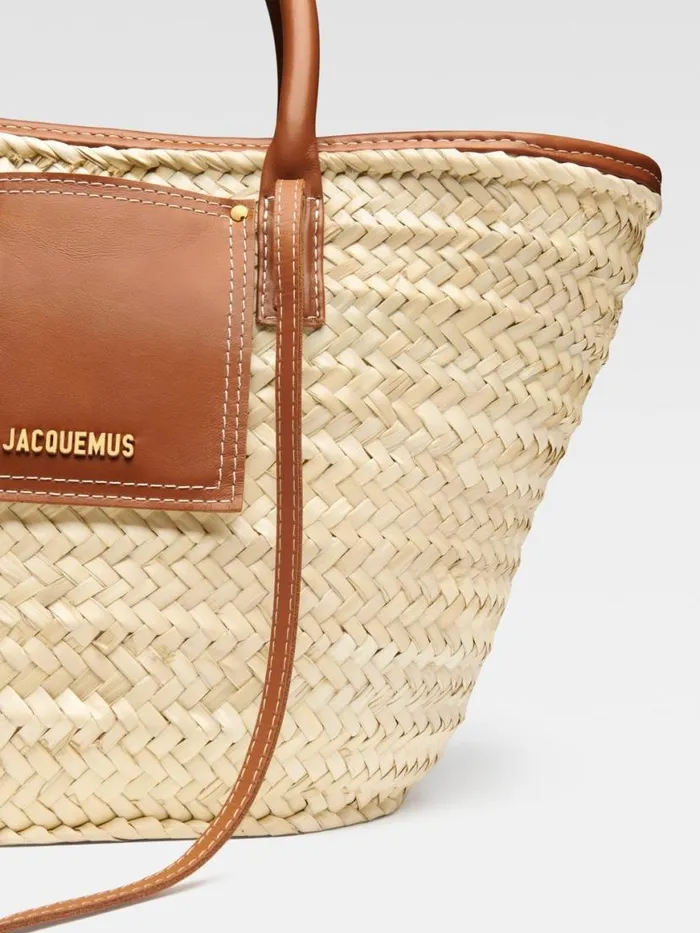 The Soli Basket Light Brown Women JACQUEMUS Crossbody and Handbags The Soli Basket Light Brown Women JACQUEMUS Crossbody and Handbags