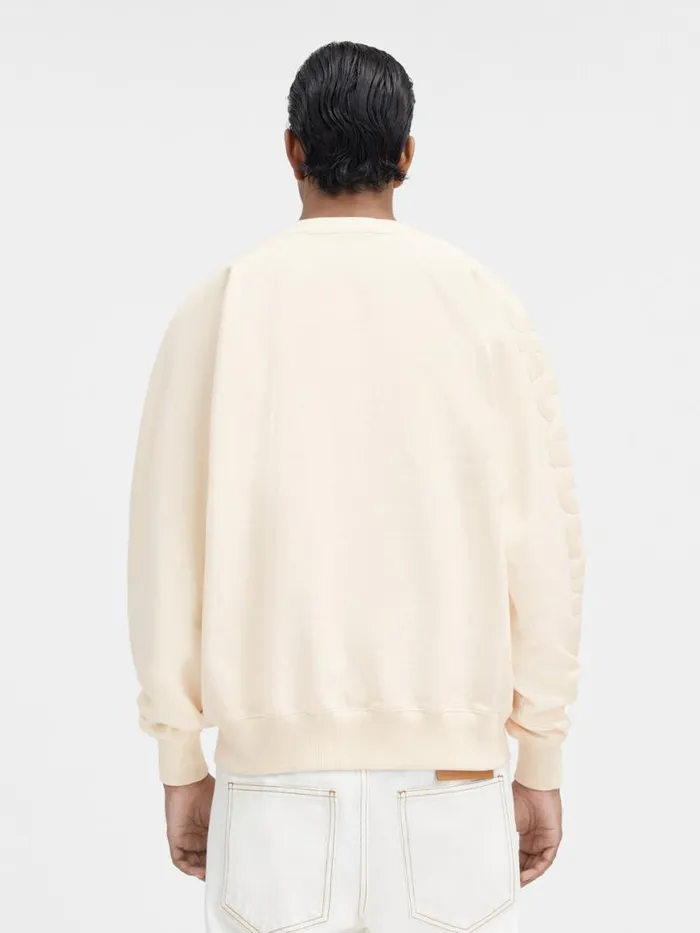 The Typo Sweatshirt Light Beige Men JACQUEMUS Sweatshirts and Joggings The Typo Sweatshirt Light Beige Men JACQUEMUS Sweatshirts and Joggings