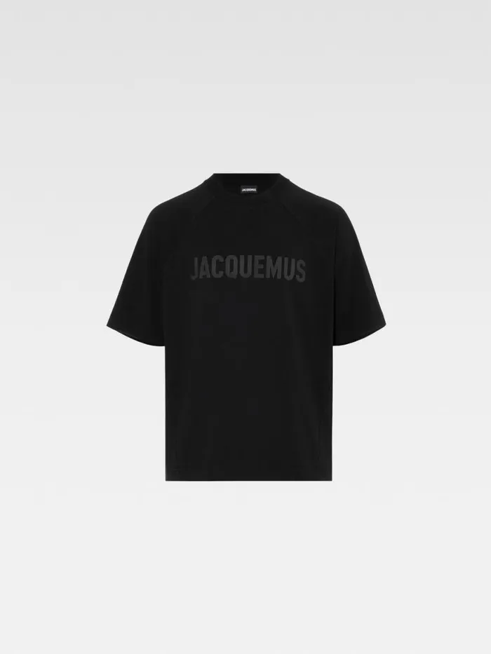 The Typo Tshirt Black Men JACQUEMUS Tshirts The Typo Tshirt Black Men JACQUEMUS Tshirts
