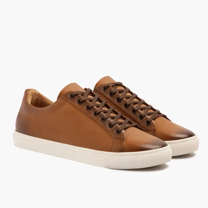 Thursday Boots Bold Leathers Premier Low Top Toffee 8211 Men