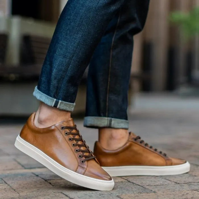 Thursday Boots Bold Leathers Premier Low Top Toffee 8211 Men Thursday Boots Bold Leathers Premier Low Top Toffee 8211 Men