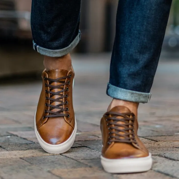 Thursday Boots Bold Leathers Premier Low Top Toffee 8211 Men Thursday Boots Bold Leathers Premier Low Top Toffee 8211 Men