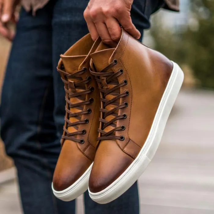 Thursday Boots High Top Premier High Top Toffee 8211 Men Thursday Boots High Top Premier High Top Toffee 8211 Men