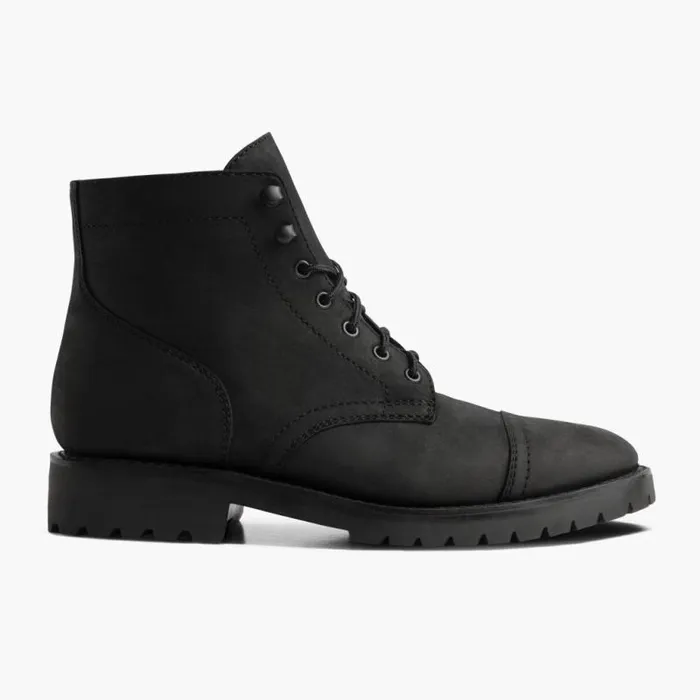 Thursday Boots LaceUp Captain StormKing Black Matte 8211 Men Thursday Boots LaceUp Captain StormKing Black Matte 8211 Men