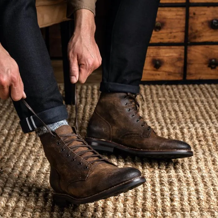Thursday Boots LaceUp President Mocha 8211 Men Thursday Boots LaceUp President Mocha 8211 Men