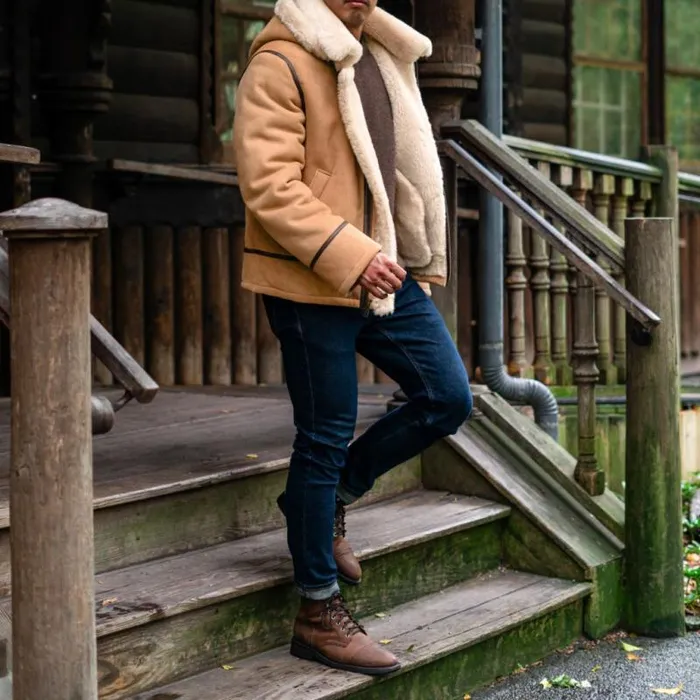 Thursday Boots Leather Bronco Jacket Yellowstone 8211 Men Thursday Boots Leather Bronco Jacket Yellowstone 8211 Men