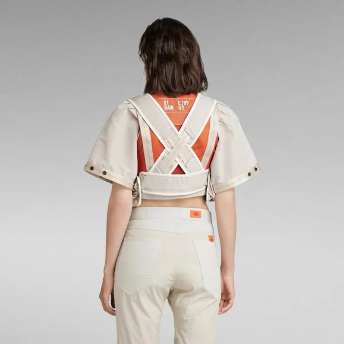 Tops and Tshirts Women GStar RAW E Battle TShirt Brick