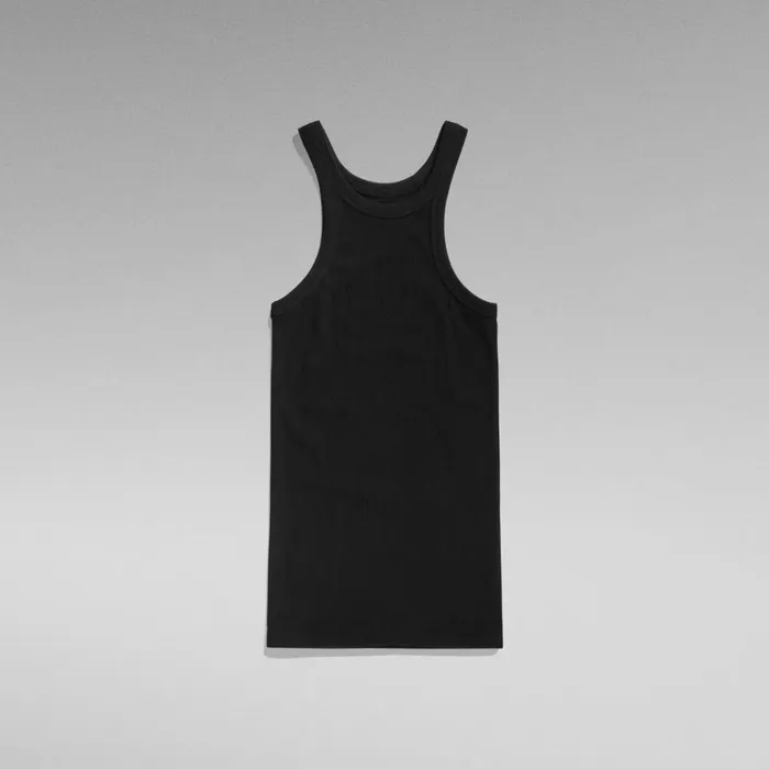 Tops and Tshirts Women GStar RAW Italian Utility Ultra Slim Tank Top Dark Black