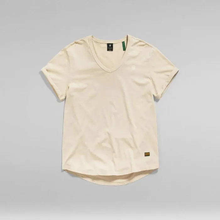 Tops and Tshirts Women GStar RAW Lash Fem Loose TShirt Brown Rice