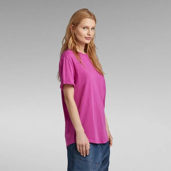 Tops and Tshirts Women GStar RAW Lash Fem Loose Top Fuchsia Red