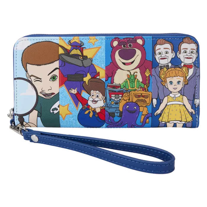Toy Story Movie Collab Baddies Zip Around Wristlet Wallet Unisex Loungefly Bags and Wallets Toy Story Movie Collab Baddies Zip Around Wristlet Wallet Unisex Loungefly Bags and Wallets