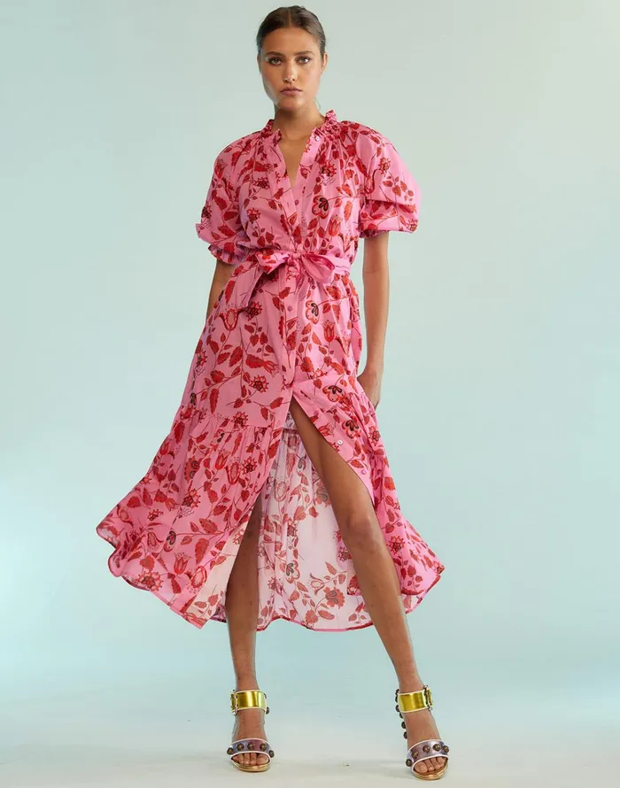 Tropea Dress 8211 Pnkrd Women Cynthia Rowley Dresses